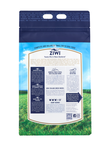 Ziwi Peak Beef Air-Dried Dog Food 1kg