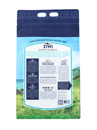 Ziwi Peak Mackerel & Lamb Air-Dried Dog Food 1kg