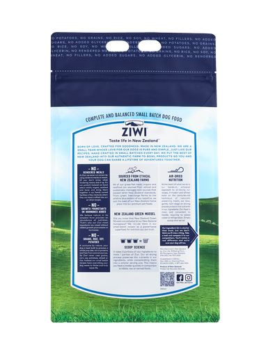 Ziwi Peak Lamb Air-Dried Dog Food 2.5kg