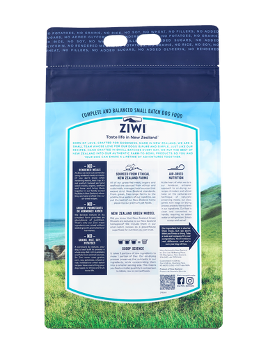Ziwi Peak Mackerel & Lamb Air-Dried Dog Food 2.5kg
