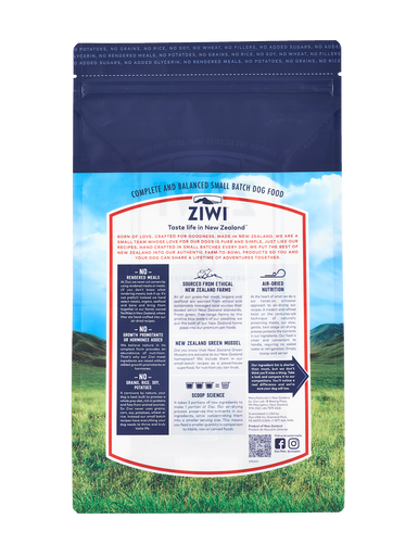 Ziwi Peak Venison Air-Dried Dog Food 2.5kg