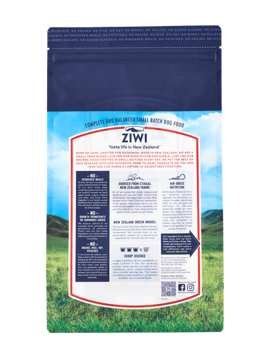 Ziwi Peak Venison Air-Dried Dog Food 454g