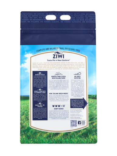 Ziwi Peak Beef Air-Dried Dog Food 4kg