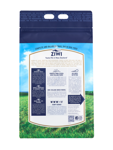 Ziwi Peak Beef Air-Dried Dog Food 454g