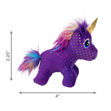 KONG Enchanted Buzzy Unicorn Cat Toy