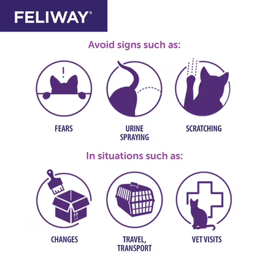 Feliway 48mL Diffuser Refill - 2 Pack