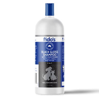 Fido's Black Gloss Shampoo - 1L