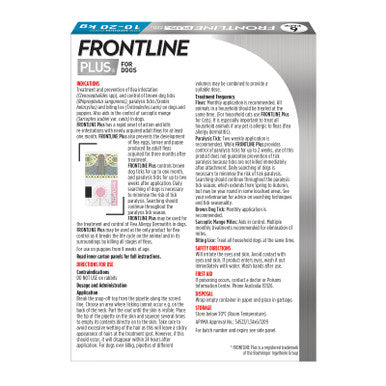 Frontline Plus for Medium Dogs 10-20kg - 6 Pack