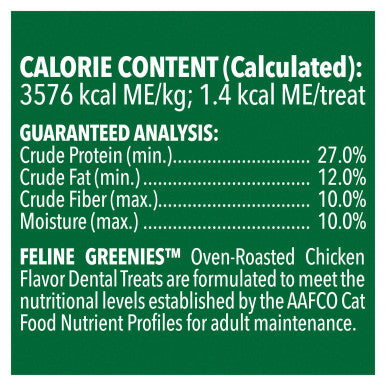 Greenies Roast Chicken Cat Treat (130g)