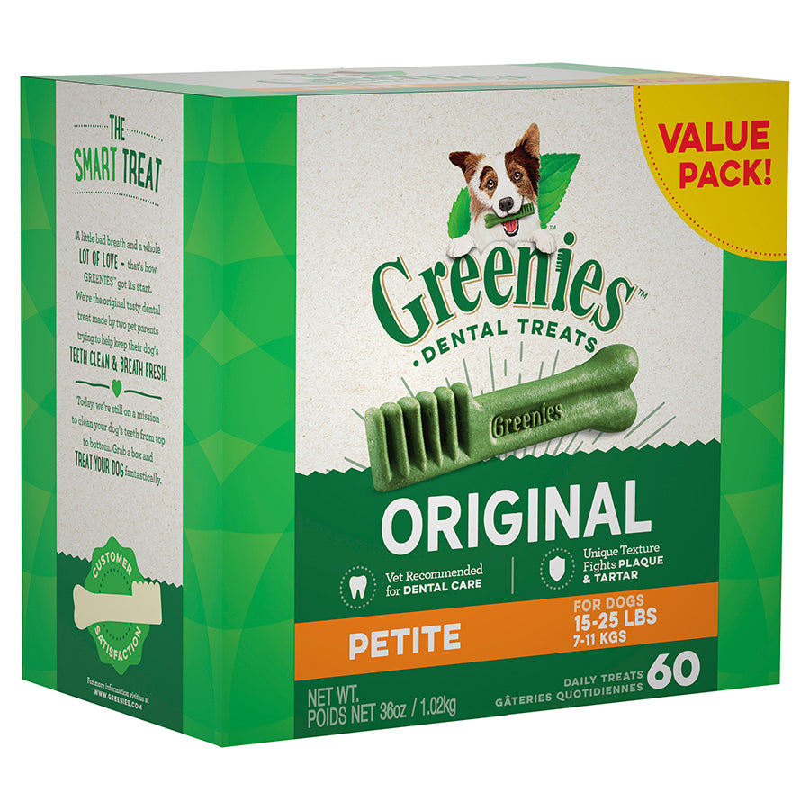 Greenies Original Petite Dog Treat (1kg)