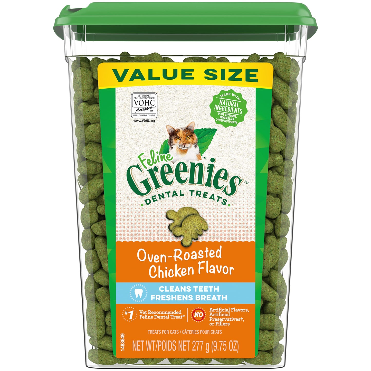 Greenies Roast Chicken Cat Treat (277g)