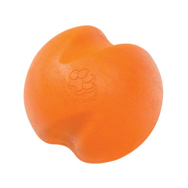 West Paw Jive Zogoflex Tough Fetch Ball Orange Large