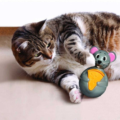 KONG Bat-A-Bout Chime Bear Cat Toy