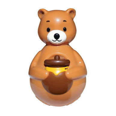 KONG Bat-A-Bout Chime Bear Cat Toy