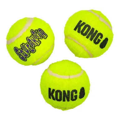 KONG AirDog Squeaker Balls 3 Pack Medium