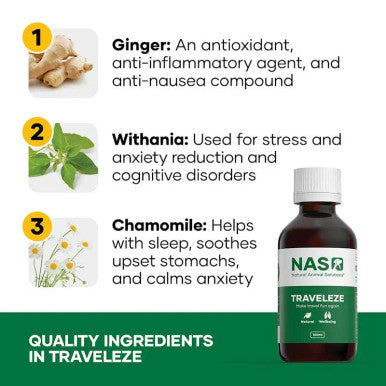 NAS Traveleze - Travel Stress Relief for Pets 15mL