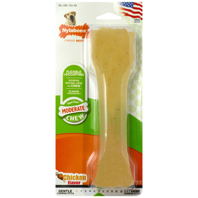 Nylabone Moderate Chew Chicken Chew Toy Souper