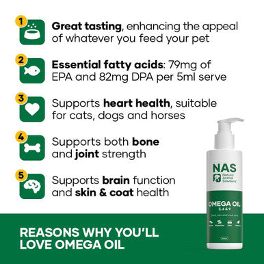 NAS Omega 3 6 & 9 Oil 1L