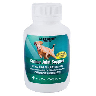 Vetalogica Canine Joint Support Supplement for Dogs - 120 chews