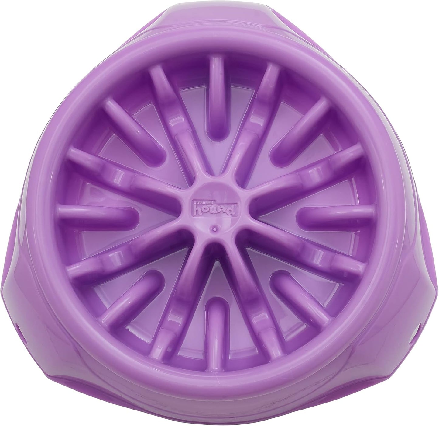 Outward Hound 3-in-1 Up Height Adjustable Dog Bowl - Purple