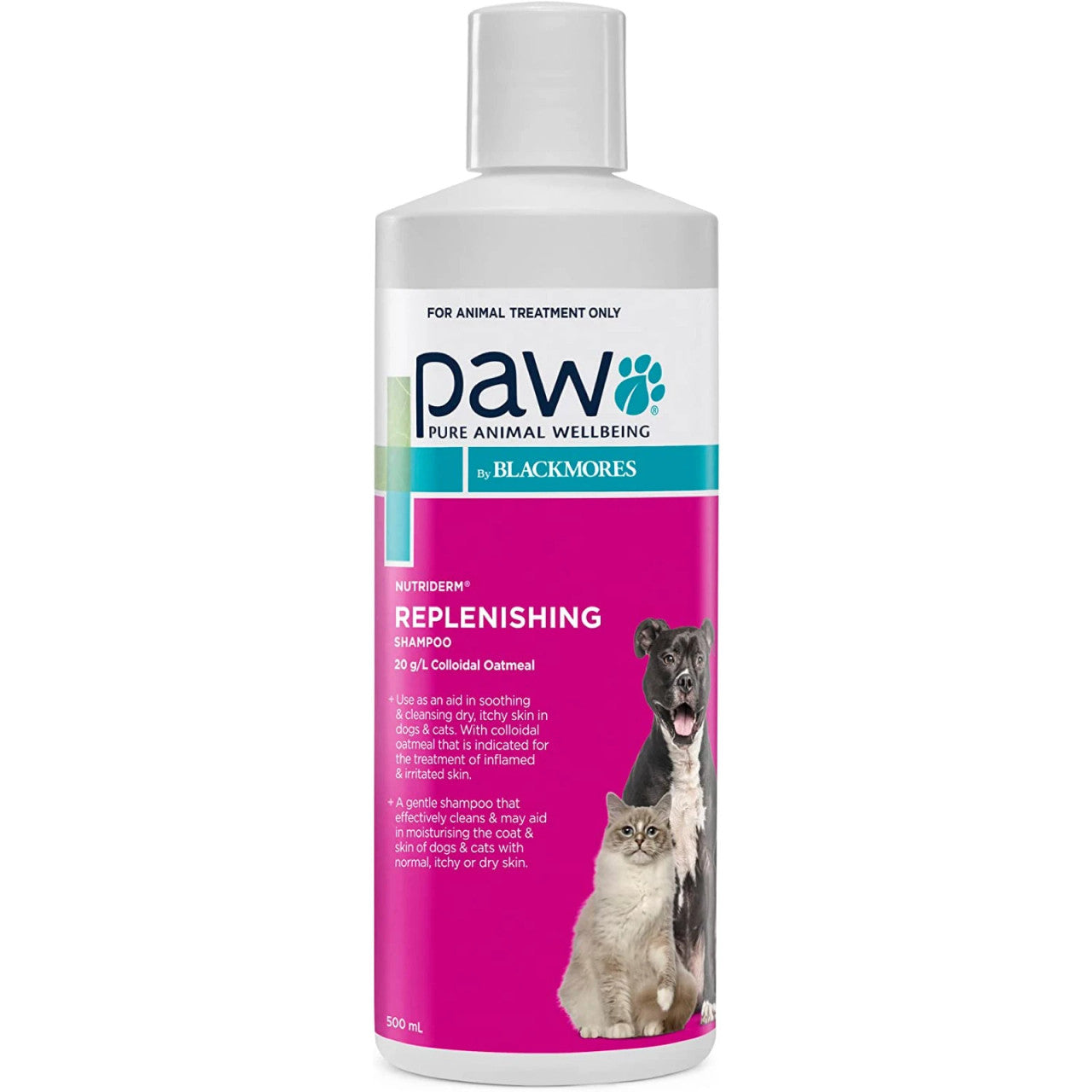PAW Nutriderm Nourishing Shampoo for Cats & Dogs 500ml