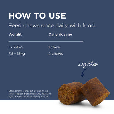 PAW Osteocare Joint Protect Chews Small Dogs - 75g