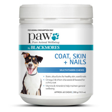 PAW Coat Skin & Nails Chews for Dogs - 300g