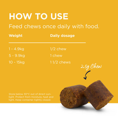 PAW Complete Calm Chews for Small Dogs - 75g