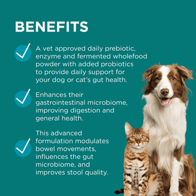 PAW DigestiCare Probiotic for Dogs & Cats - 143g