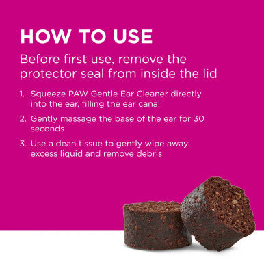 PAW Gentle Ear Cleaner for Dogs & Cats 120ml