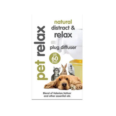 Pet Relax Natural Distract & Relax Diffuser Set for Pets