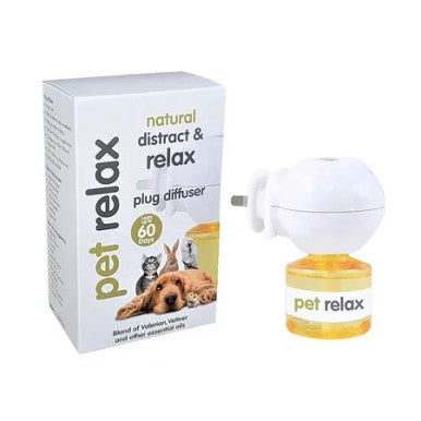 Pet Relax Natural Distract & Relax Diffuser Set for Pets