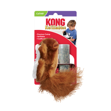 KONG Refillables Squirrel Cat Toy
