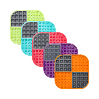 LickiMat Slomo Combo - Slow Feeding Mat for Dogs