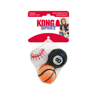 KONG Sport Balls Dog Toy 3 Pack Small