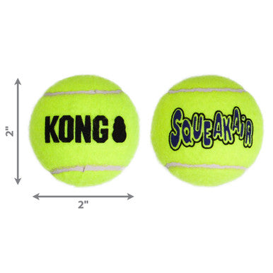 KONG AirDog Squeaker Balls 3 Pack Small