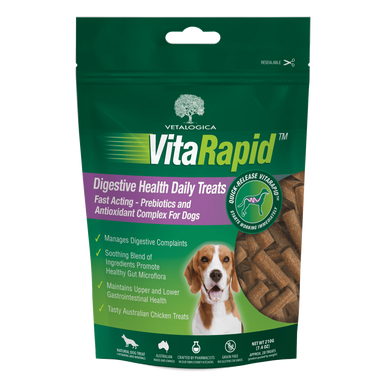 VitaRapid Digestive Health Daily Treats for Dogs 210g