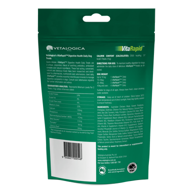 VitaRapid Digestive Health Daily Treats for Dogs 210g