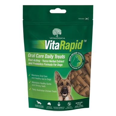 VitaRapid Oral Care Daily Treats For Dogs 210g