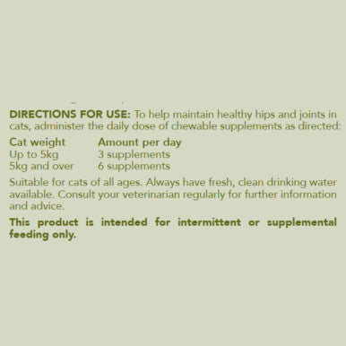 Hemp Clinicals Hip & Joint Plus - Supplements for Cats 100g