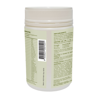 Hemp Clinicals Calming Plus Supplements for Cats 100g