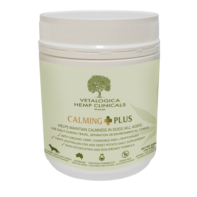 Hemp Clinicals Calming Plus Vitamins for Dogs 300g