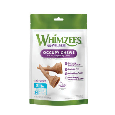 Whimzees Occupy Antler Small Dog Treats 24 Pack