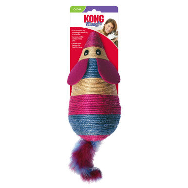 KONG Wrangler Scratch Mouse Cat Toy