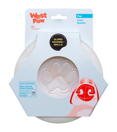 West Paw Zisc Flyer Small (17 cm) - Glow in the Dark