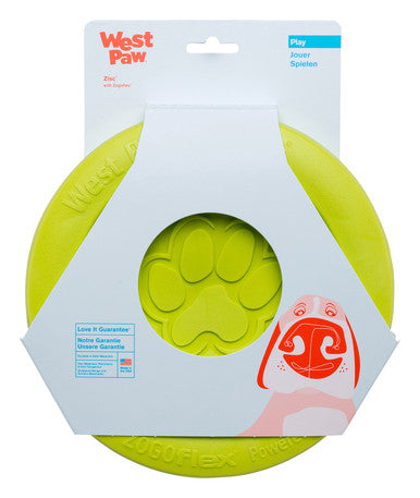 West Paw Zisc Flyer Large (22 cm) - Green