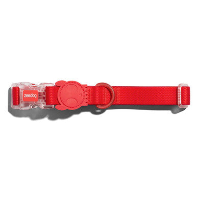 Front view of the Zee.Dog NeoPro Red Collar range.