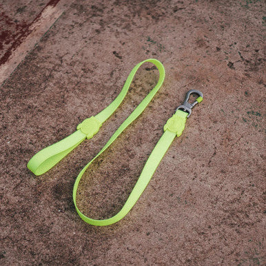 Top view of the Zee.Dog NeoPro Lime Leash range.