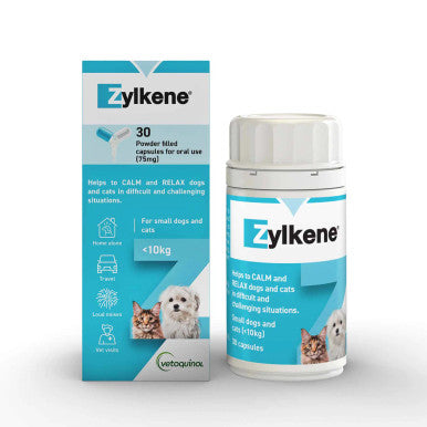 Zylkene Nutritional Supplement For Dogs and Cats 75mg - 30 Capsules