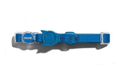 Zee.Cat NeoPro Blue Cat Collar